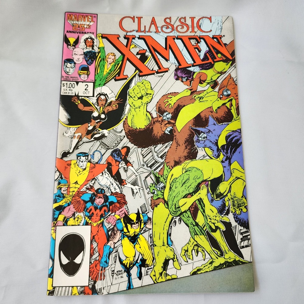 Marvel Classic X-Men Comic Book Issue #2 Storm Cover Anniversary Edition FN Rare